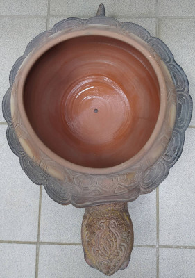 Кашпо Черепаха керамика Кунгур