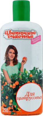 Удобрение Цветочное счастье для Лимона и цитрусовых 250мл