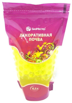 Декоративная почва-гель 0,5л Био-Мастер