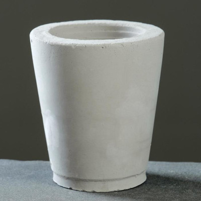 Кашпо «Стиль», серое, 8 х 9,5 см 6488847