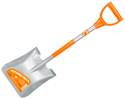 Лопата автомобильная совковая Крымская цельномет. ручка 1618