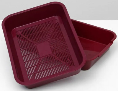 Лоток с сеткой №3 для животных Атлантис Пласт