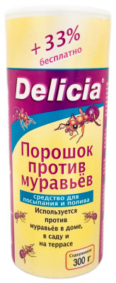 Delicia порошок против муравьев 300г