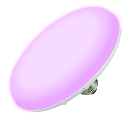 Лампа для растений Эко форма UFO матовая Е27 16W спектор для рассады и цветения