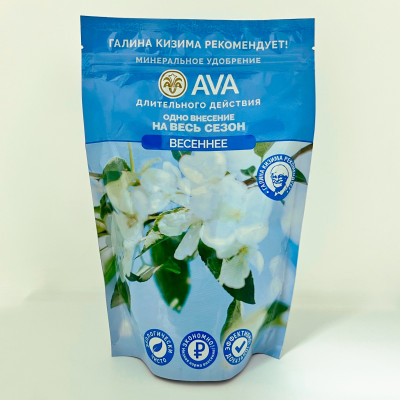 Удобрение АВА AVA Весенее 400г дой-пак Удобрение АВА AVA Весенее 400г дой-пак