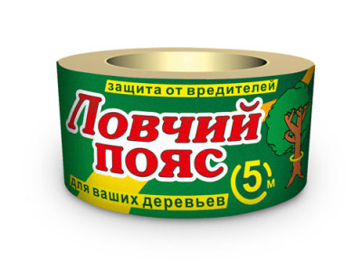 Ловчий пояс для деревьев от садовых вредителей