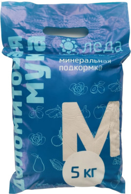 Известь Доломитовая мука 5кг Леда