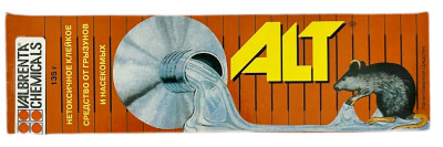 Клей АЛТ Сигма от грызунов туба 135г