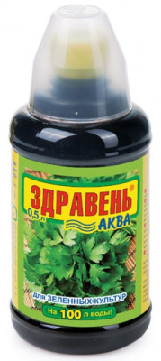 Здравень Аква Зеленые культуры 0,5л