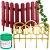 Заборчики, бордюры