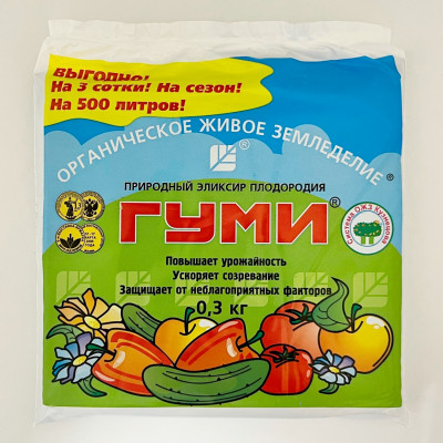ГУМИ природный эликсир плодородия 0,3кг