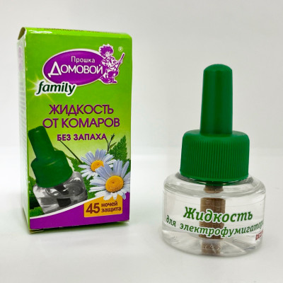 Прошка Домовой family жидкость от комаров 30мл (2) Прошка Домовой family жидкость от комаров 30мл (2)