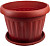 Горшок для цветов Терра 16,0л 36*27см коричневый 112063