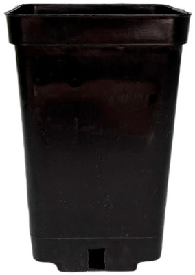 Горшок для рассады квадрат 9*9*14см 0,8л твердый Амина