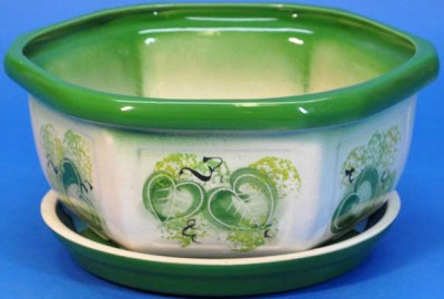 Горшок 2,5 л Бонсай, зелен 347940