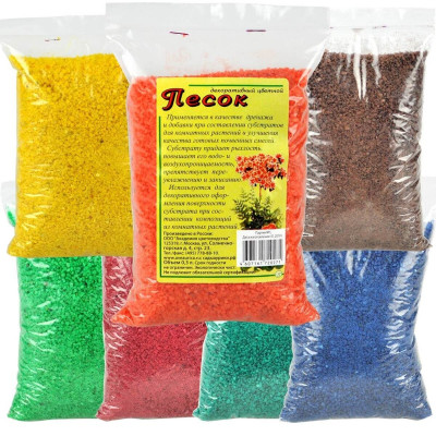 Декоративная цв. песок 0,3л Сады Аурики