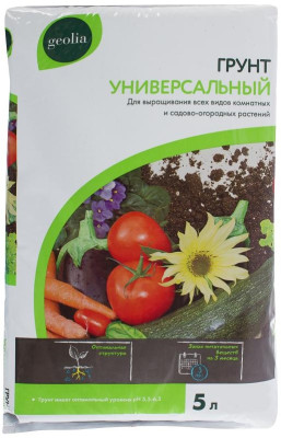 Грунт Мир Грунтов 5,0л универсальный