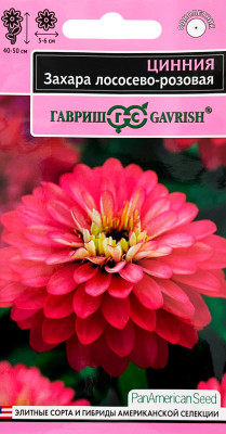 Цинния Захара лососево-розовая 6 шт.серия Эксклюзив Н17 Цинния Захара лососево-розовая 6 шт.серия Эксклюзив Н17