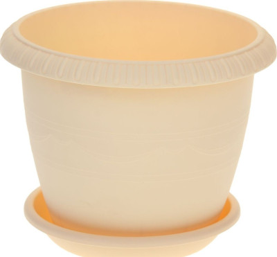 Горшок для цветов Розмарин беж. 0,5л