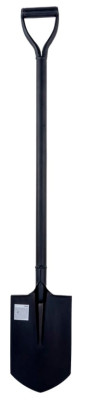 Лопата штыковая цельнометаллич. остроконечная Кузбасс 120см 1446
