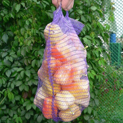 Сетка-мешок овощная с завязками и ручками 25*39мм до 5кг