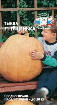 тыква Тещенька F1 (Евро, 2)