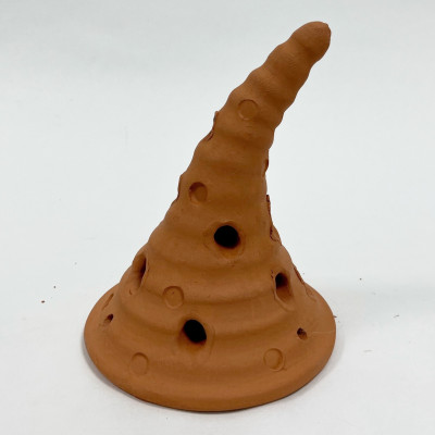 Кашпо подвес Рог 12*16см керамика