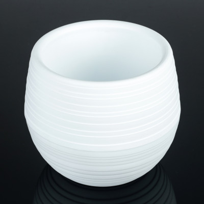 Кашпо Дуэт 0,5л цвет Белый 4422056