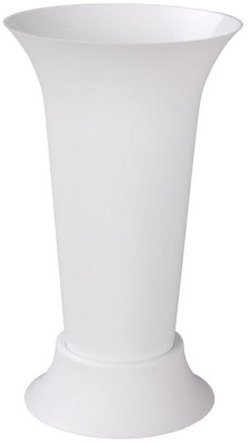 Ваза для цветов под срезку d=185мм высота 310мм М5350 белый