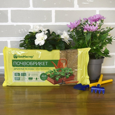 Почвобрикет 4л Дружные всходы