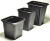 Горшок для рассады квадрат 0,52л 9*9*9,5см Горшок для рассады квадрат 0,52л 9*9*9,5см