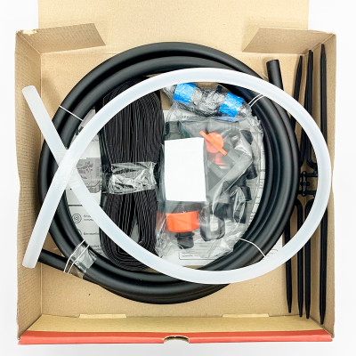 Капельный полив с эмиттерной лентой ЖУК на 12 метров комплект