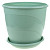 Горшок для цветов Венеция 12см 0,75л мята