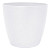Горшок для цветов Матильда 24*22 белый перламут