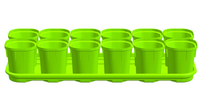 Набор для рассады 12шт*200мл с поддоном Репаблик