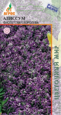 Алиссум Фиолетовая королева 0,1г
