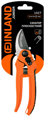 Секатор плоскостной 185мм двухпозиционный фиксатор 1027 FINLAND