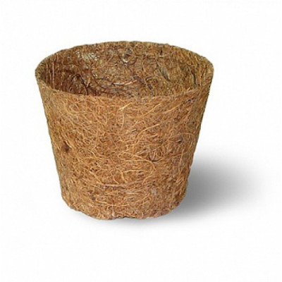 Кокосовый горшок d-12см