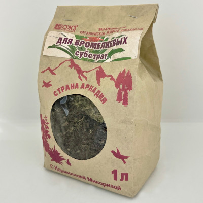 Субстрат Страна Аркадия для бромелиевых растений 1л