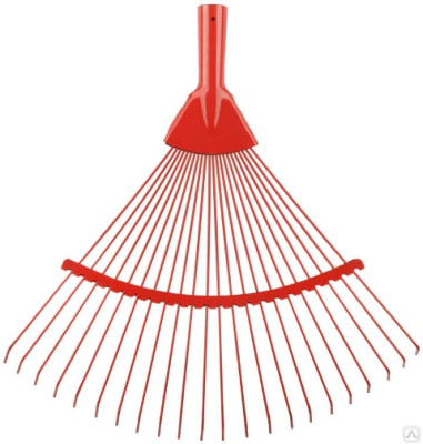 Грабли веерные 22 зубьев проволочные Модерн 010816