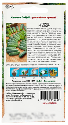 Огурец F1 АЖУР СеДеК описание
