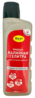 Удобрение жидкое 500мл Калийная селитра ФАСКО