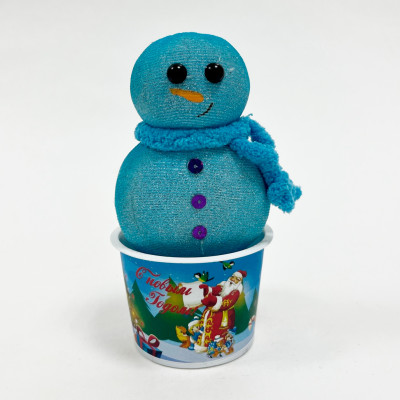 Травянчик Конверт новогодний Снеговик