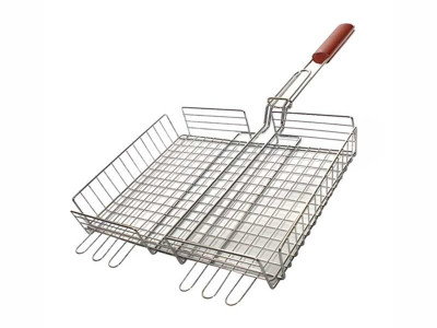 Барбекю решетка для мяса 36*28,5 глубокая