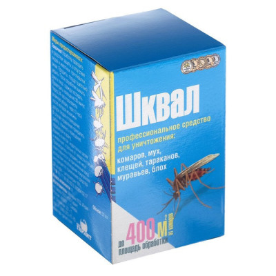 Шквал 50мл от комаров, мух, клещей