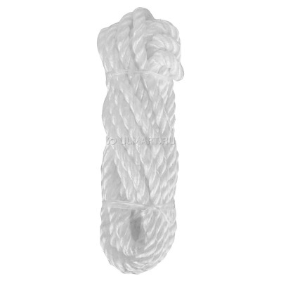 Канат полипропиленовый D=10мм 20м крученый Россия