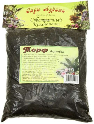 Торф верховой 0,7л Сады Аурики