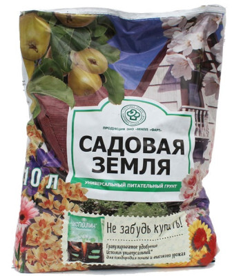 Грунт Удмуртторф 10,0л Садовая земля грунт