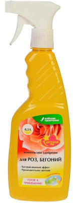 Чудо спрей для роз, бегоний, хризантем 0,5л БХЗ