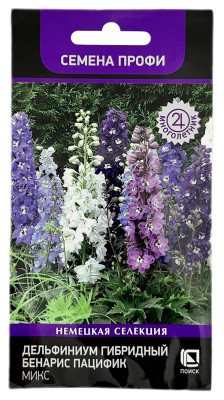 Дельфиниум гибридный БЕНАРИС ПАЦИФИК микс ПОИСК